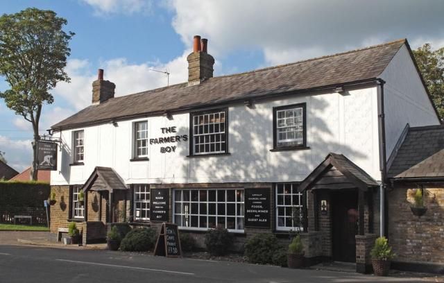 Farmers Boy, Brickendon. (Pub, External, Key). Published on 01-01-1970