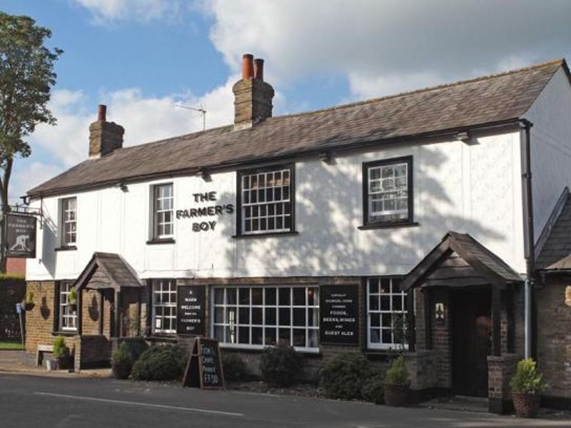 Farmers Boy, Brickendon. (Pub, External, Key). Published on 01-01-1970