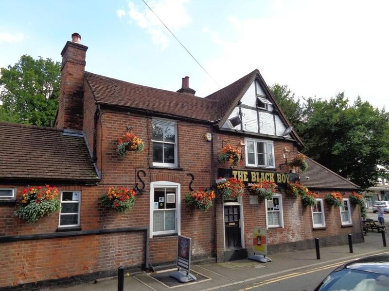 Black Boy at Bricket Wood. (Pub, External, Key). Published on 14-07-2019