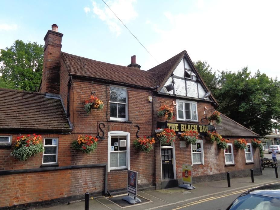 Black Boy at Bricket Wood. (Pub, External, Key). Published on 14-07-2019