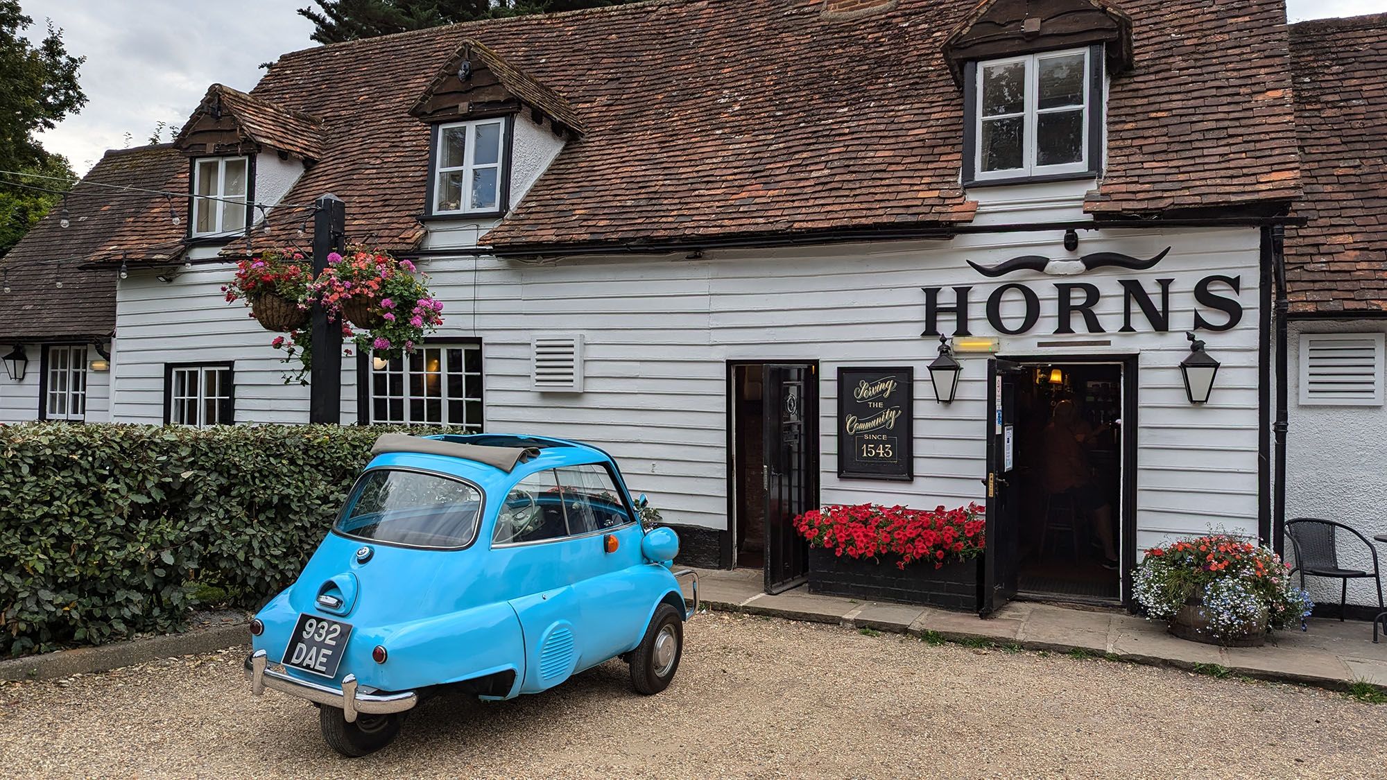 Horns at Bulls Green. (Pub, External, Key). Published on 04-08-2024