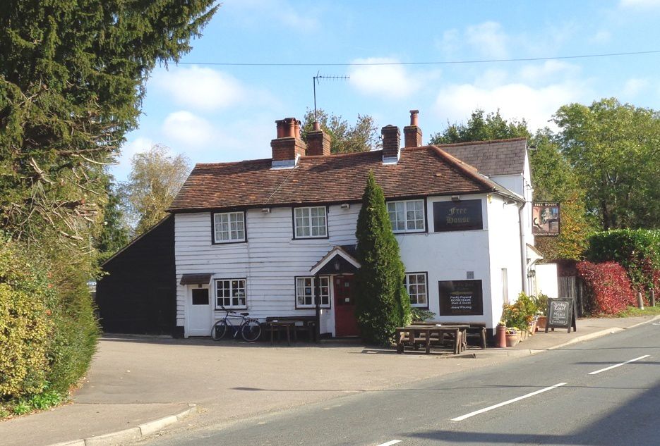 Crooked Billet at Colney Heath. (Pub, External, Key). Published on 26-10-2018