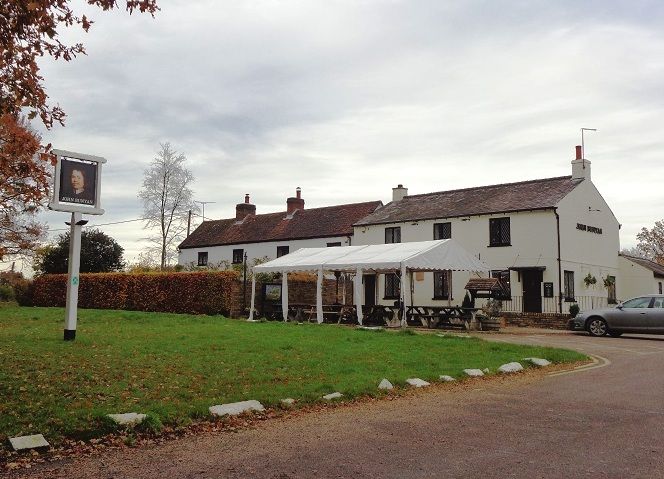 John Bunyan at Coleman Green. (Pub, External, Key). Published on 23-11-2023