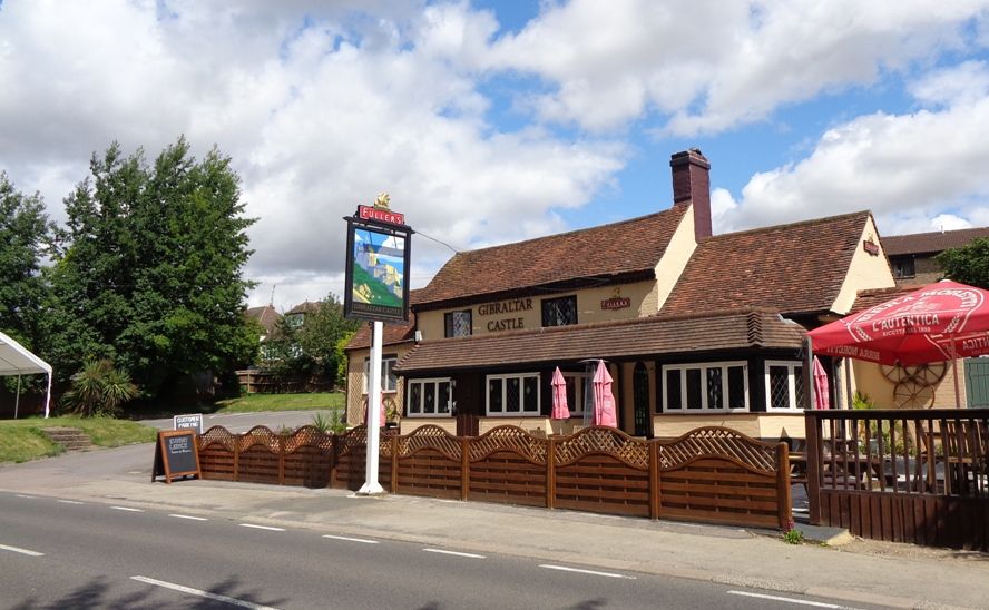 Gibraltar Castle at Harpenden. (Pub, External). Published on 02-08-2020