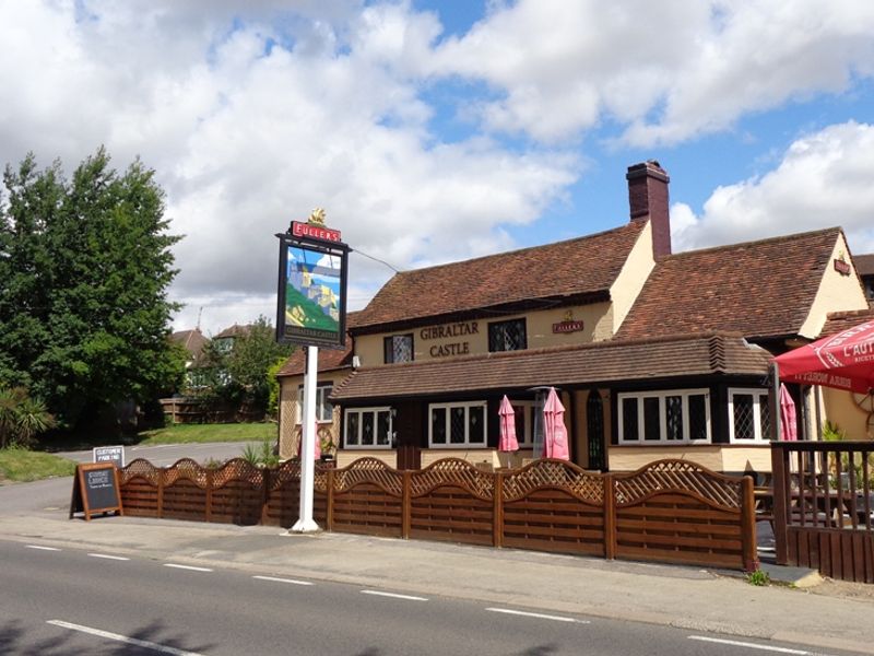 Gibraltar Castle at Harpenden. (Pub, External). Published on 02-08-2020 