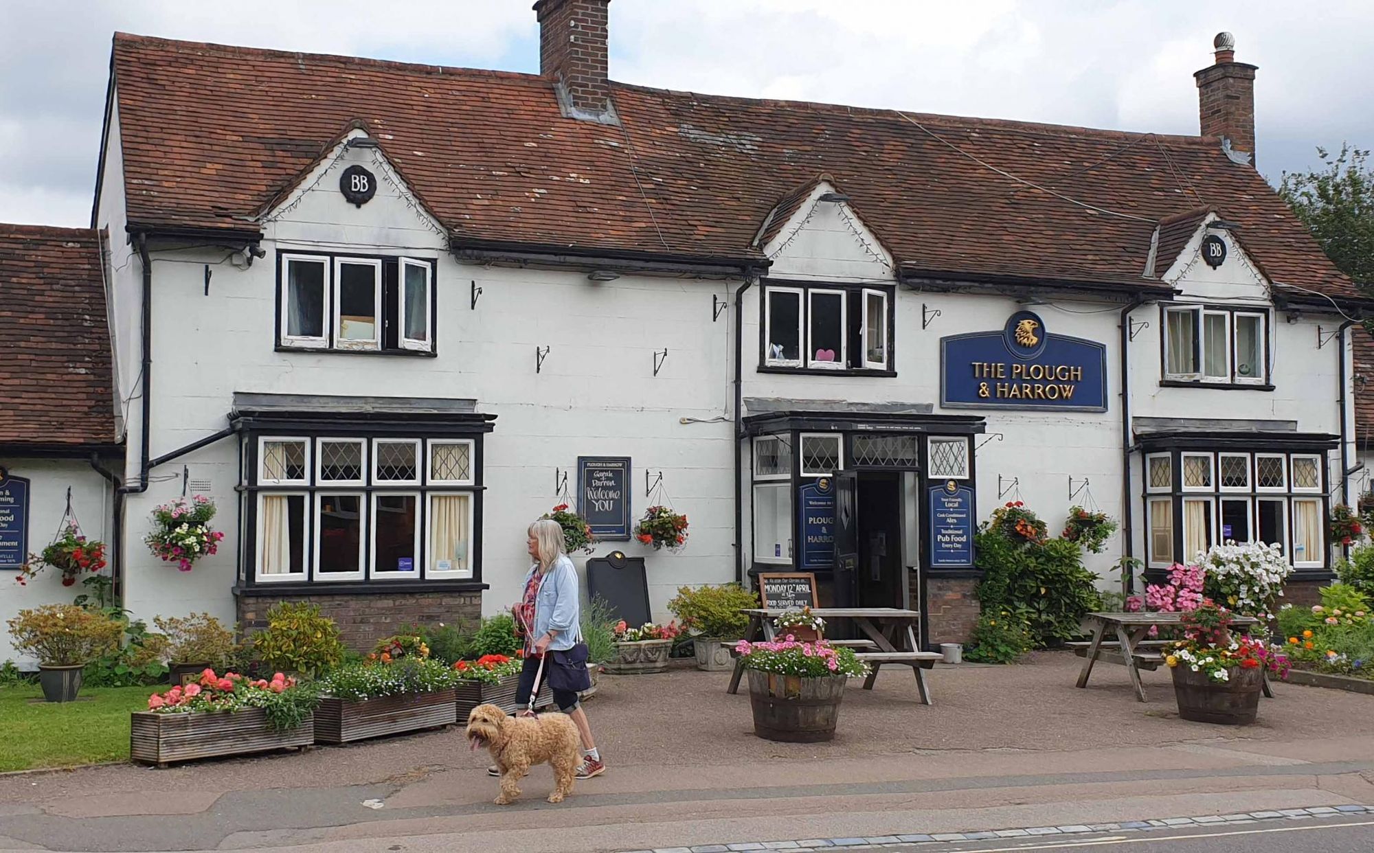 Plough and Harrow at Harpenden. (Pub, External, Key). Published on 08-07-2021