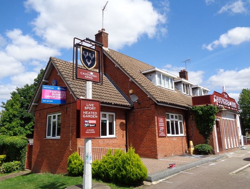 Cavendish, Hatfield. (Pub, External, Key). Published on 17-07-2020