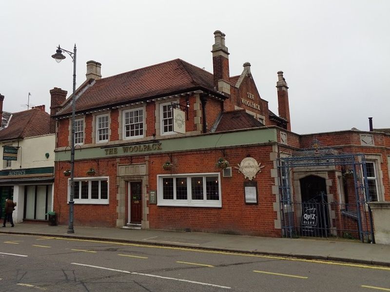 Woolpack at Hertford. (Pub, External, Key). Published on 17-02-2024