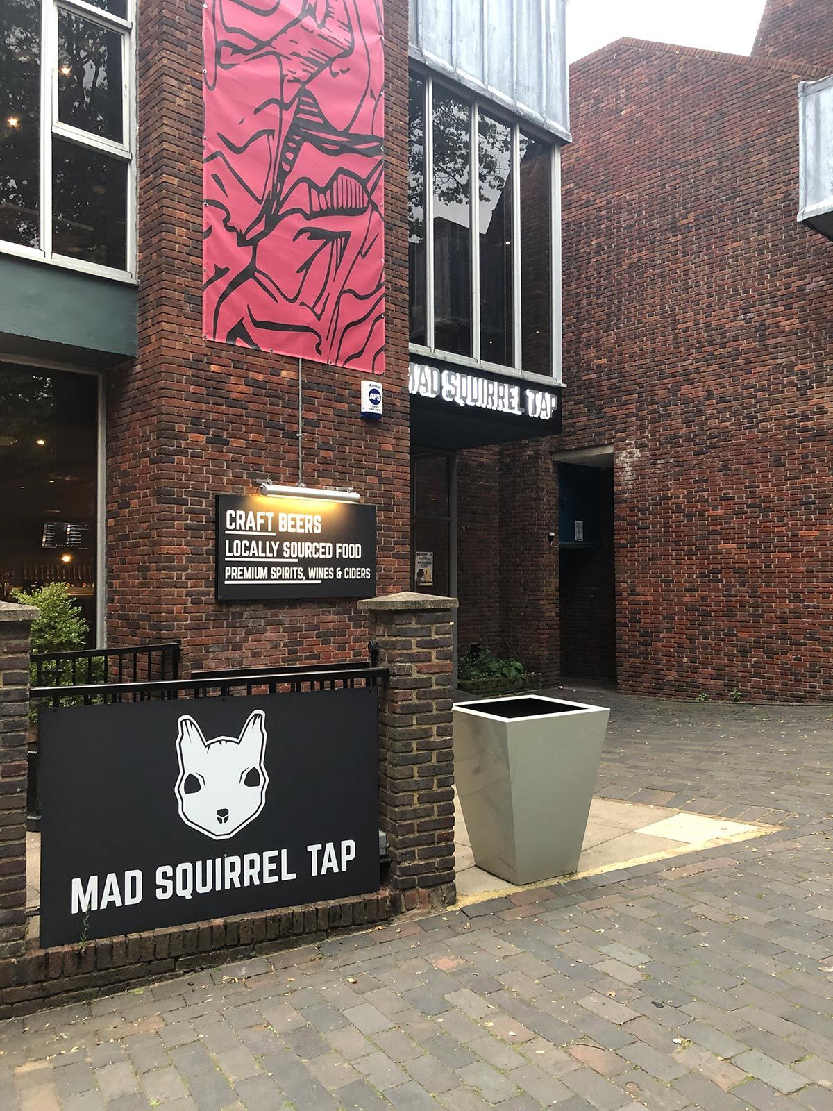 Mad Squirrel Tap, St Albans. (Pub, External). Published on 02-07-2019