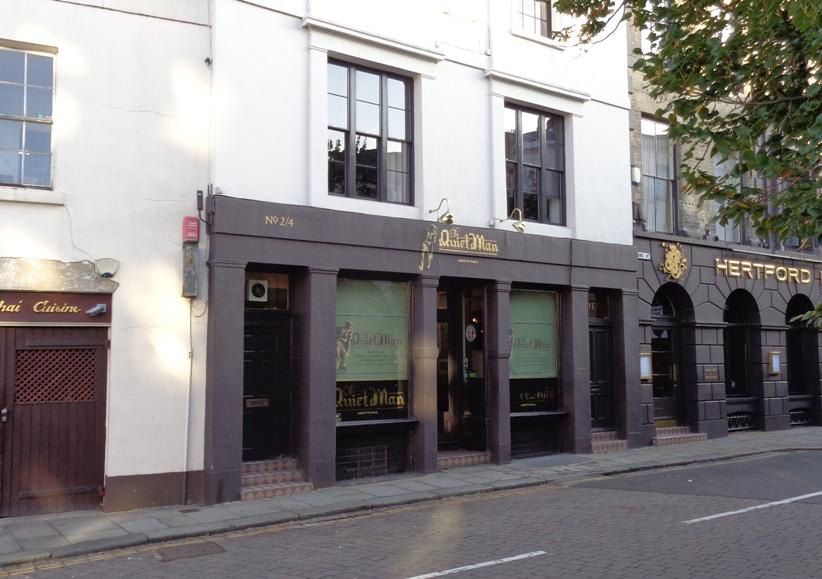 Quiet Man at Hertford. (Pub, External). Published on 01-01-1970