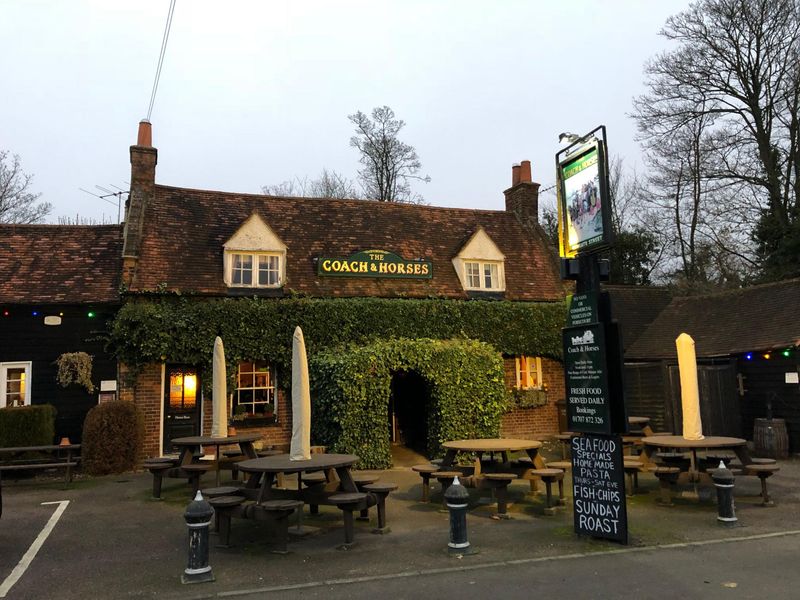 Coach & Horses at Newgate Street. (Pub, External, Key). Published on 02-12-2017