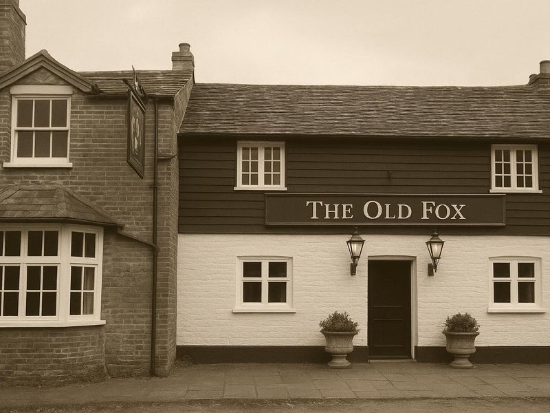 Old Fox at Bricket Wood. (Pub, External, Key). Published on 01-01-1970