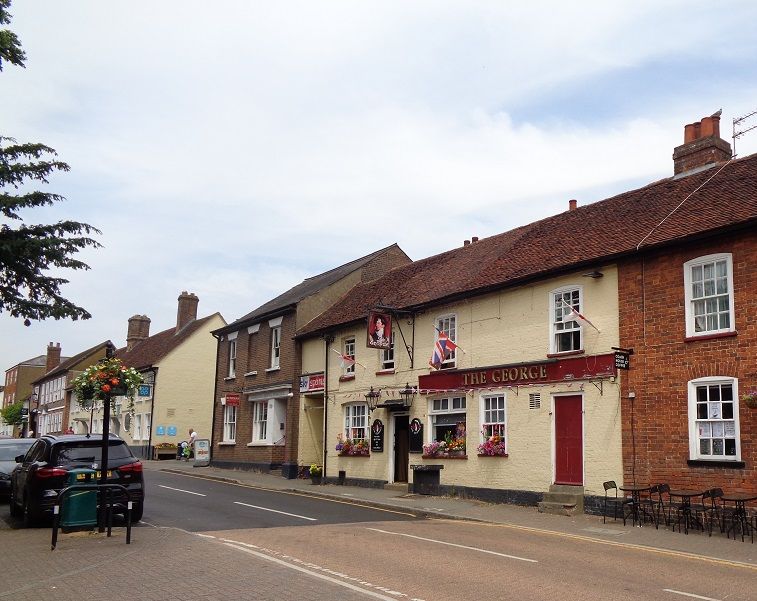 George at Redbourn. (Pub, External, Key). Published on 29-06-2025