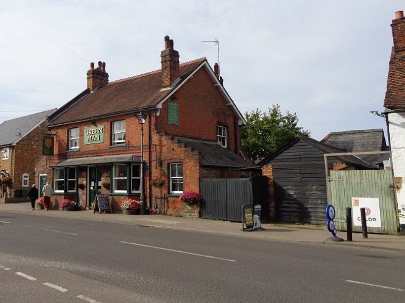 Green Man at Sandridge. (Pub, External). Published on 08-10-2023