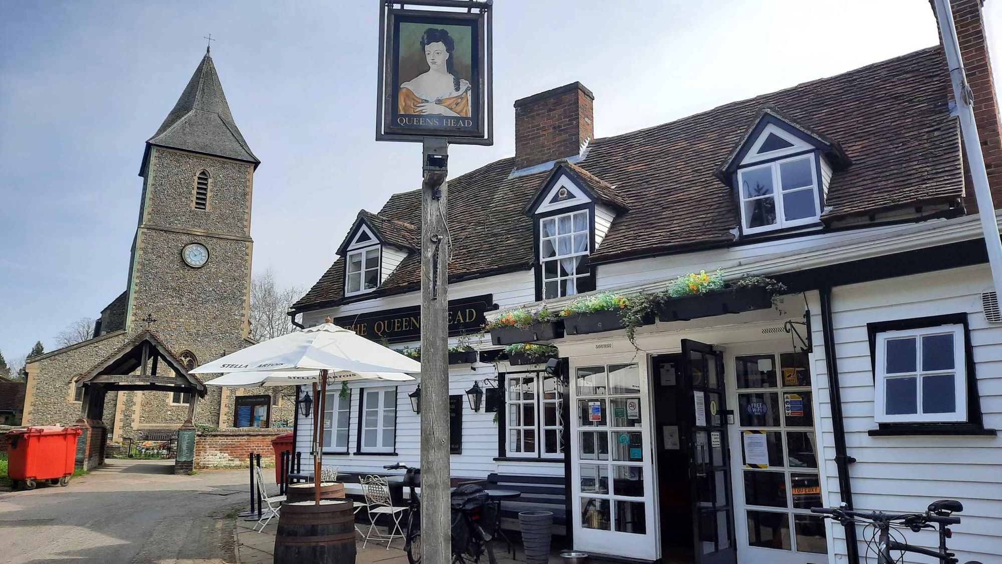 Queens Head at Sandridge. (Pub, External, Key). Published on 28-03-2022