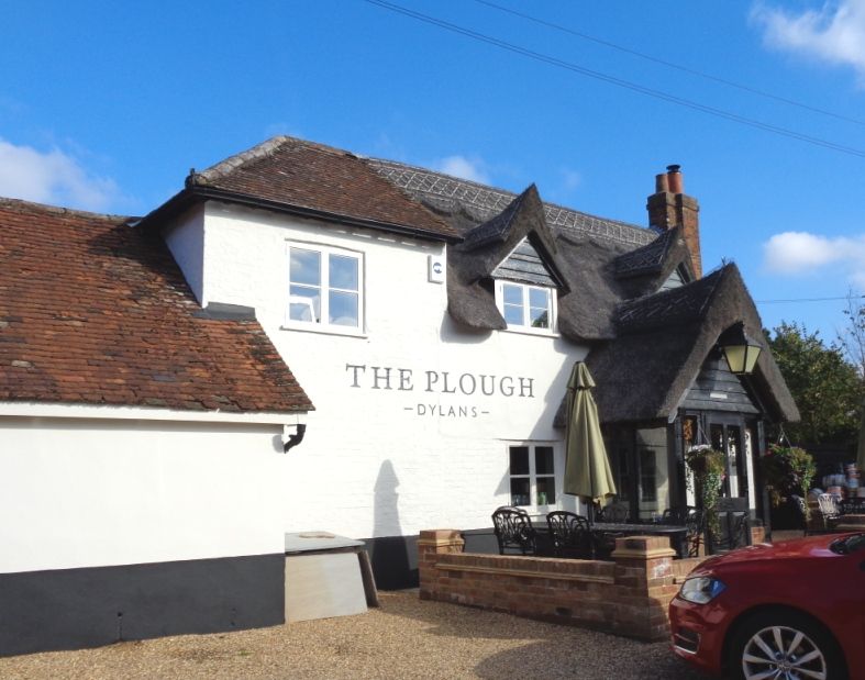 Plough at Sleapshyde. (Pub, External, Key). Published on 26-10-2018