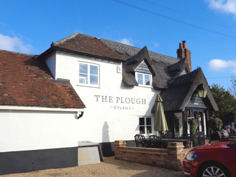 Plough at Sleapshyde. (Pub, External, Key). Published on 26-10-2018