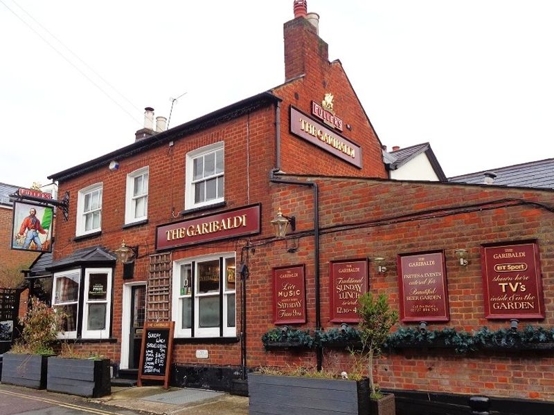 Garibaldi at St. Albans. (Pub, External, Key). Published on 13-02-2024