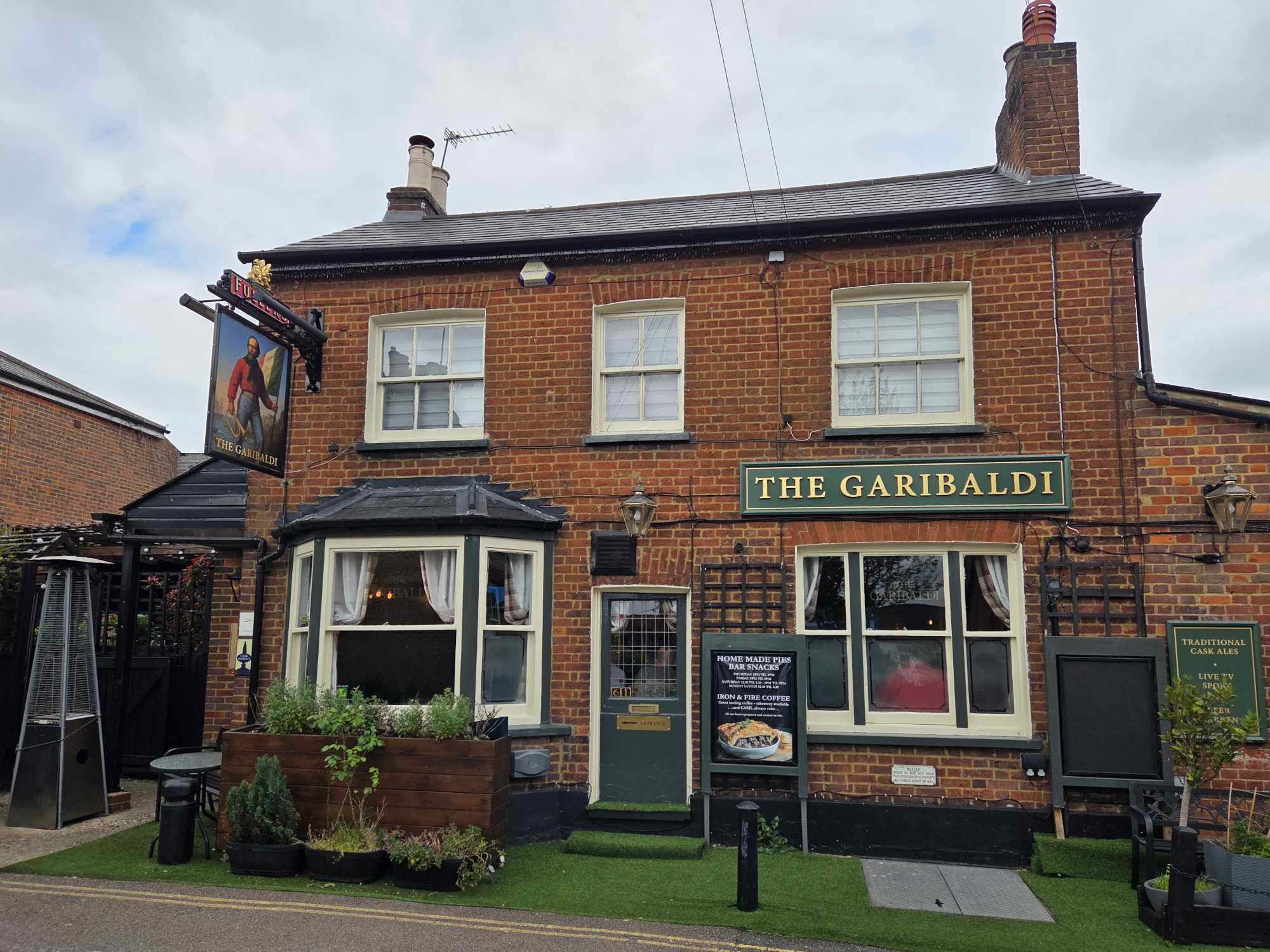 The Garibaldi in St Albans. (Pub, External, Key). Published on 20-04-2026