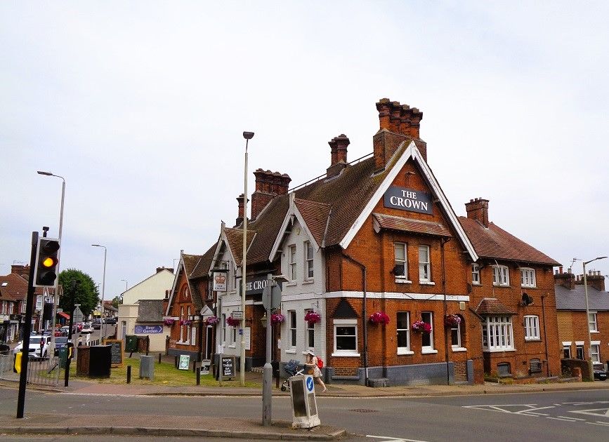 Crown at St Albans. (Pub, External, Key). Published on 03-07-2025