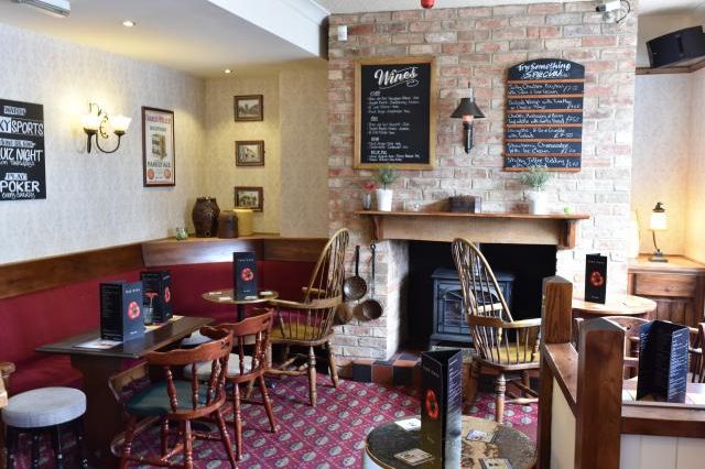 Jolly Sailor food area. (Pub, Restaurant). Published on 01-01-1970