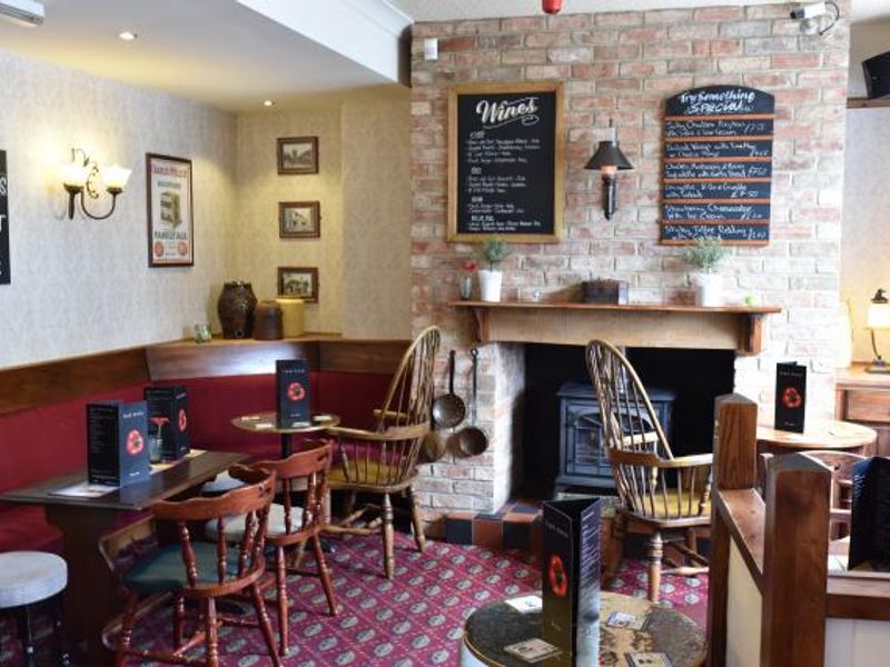 Jolly Sailor food area. (Pub, Restaurant). Published on 01-01-1970 
