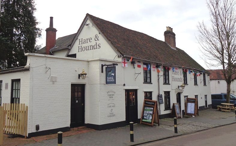 Hare & Hounds at St. Albans. (Pub, External, Key). Published on 13-02-2024