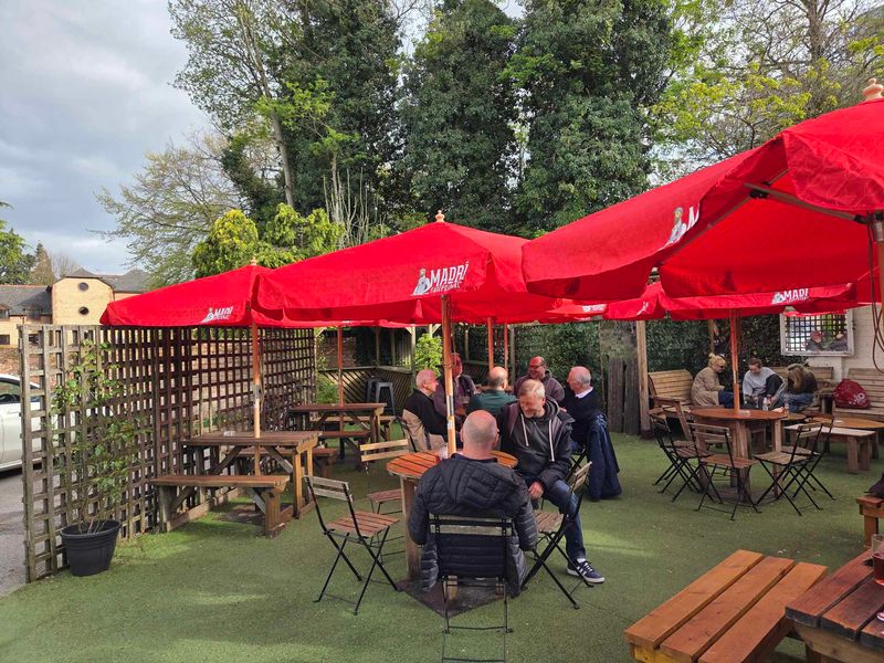The garden at the Mermaid in St Albans. (Pub, Garden). Published on 16-04-2026 