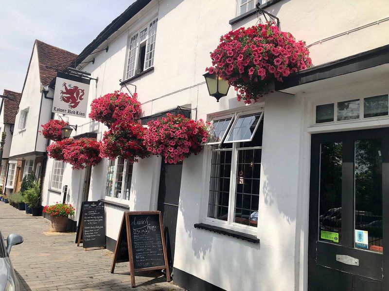 Lower Red Lion at St Albans. (Pub, External, Key). Published on 12-06-2024