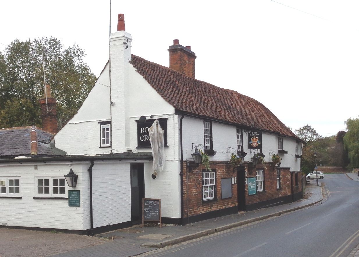 Rose and Crown at St Albans. (Pub, External, Key). Published on 26-10-2018