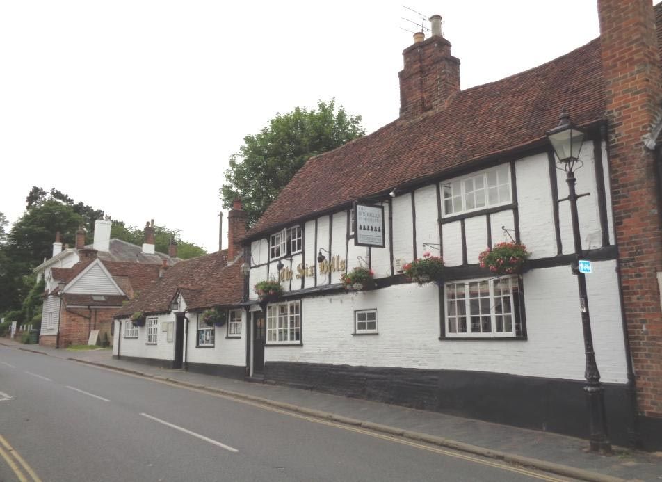 Six Bells at St Albans. (Pub, External, Key). Published on 24-06-2019