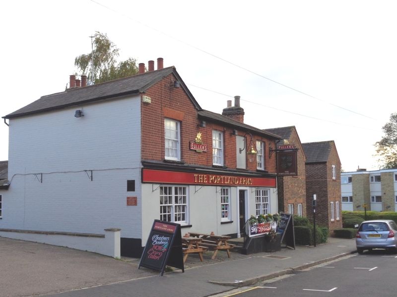 Portland Arms at St Albans. (Pub, External, Key). Published on 26-10-2018