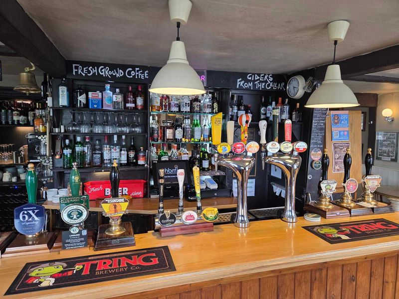 Inside the White Hart Tap in St Albans. (Pub, Bar). Published on 18-04-2026 