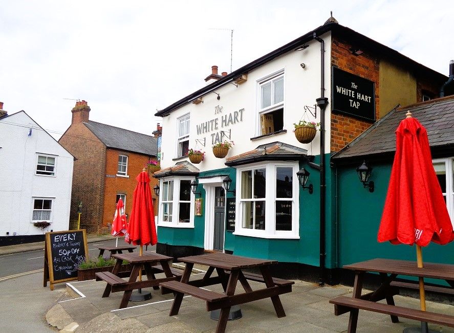 The White Hart Tap in St Albans. (Pub, External, Key). Published on 01-07-2026