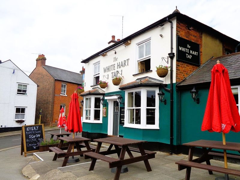 The White Hart Tap in St Albans. (Pub, External, Key). Published on 01-07-2026