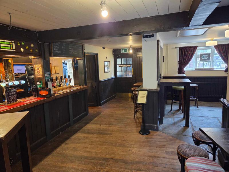 Inside the Olde Fighting Cocks in St Albans. (Pub, Bar). Published on 20-04-2026 
