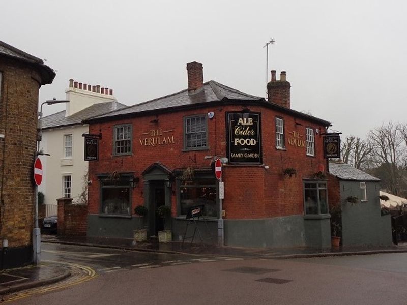 The Verulam, St Albans. (Pub, External, Key). Published on 06-01-2023