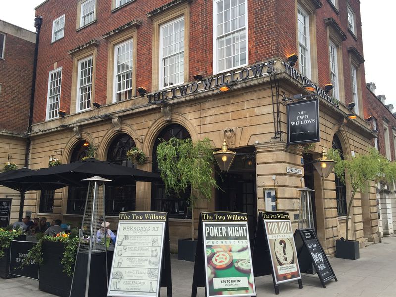 Two Willows at Welwyn Garden City. (Pub, External, Key). Published on 16-07-2016