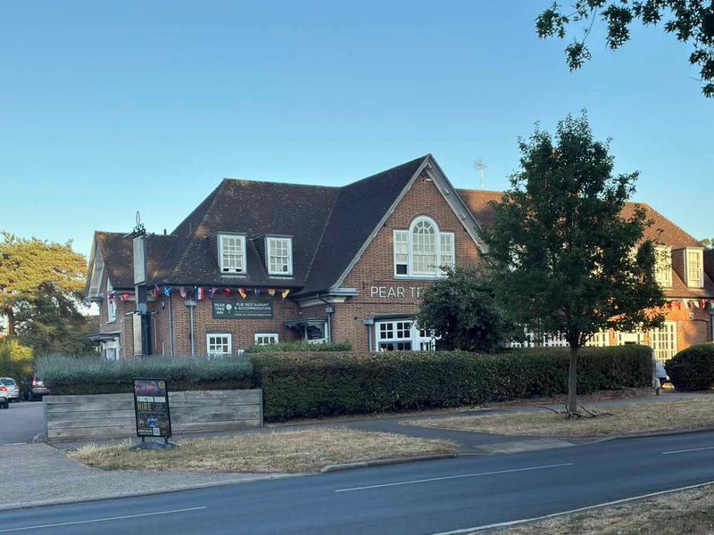 The Pear Tree In at Welwyn Garden City. (Pub, External, Key). Published on 07-08-2026