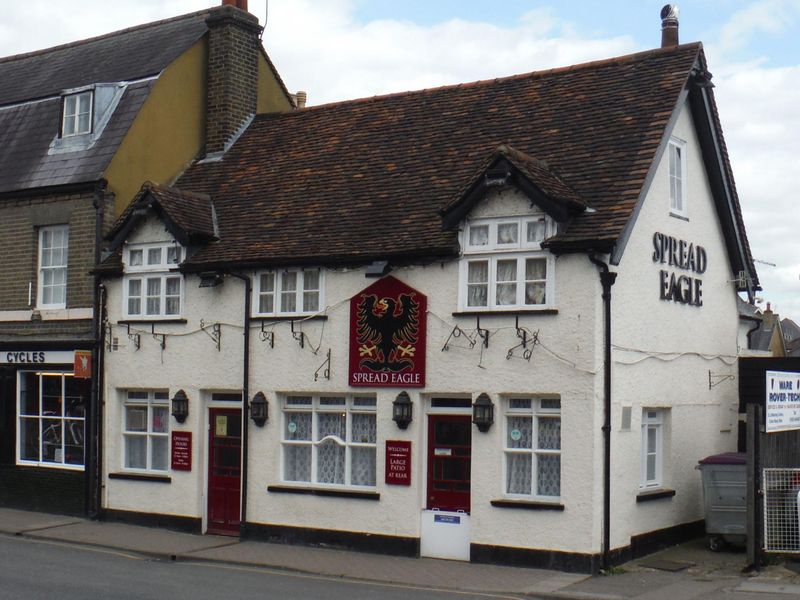 Spread Eagle at Ware. (Pub, External, Key). Published on 04-05-2016