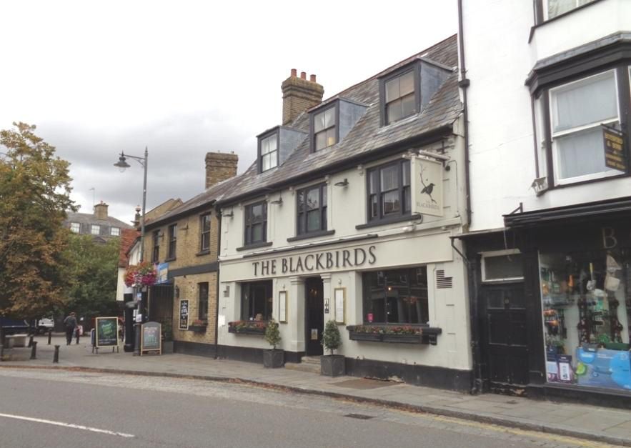 Blackbirds at Hertford. (Pub, External, Key). Published on 01-01-1970