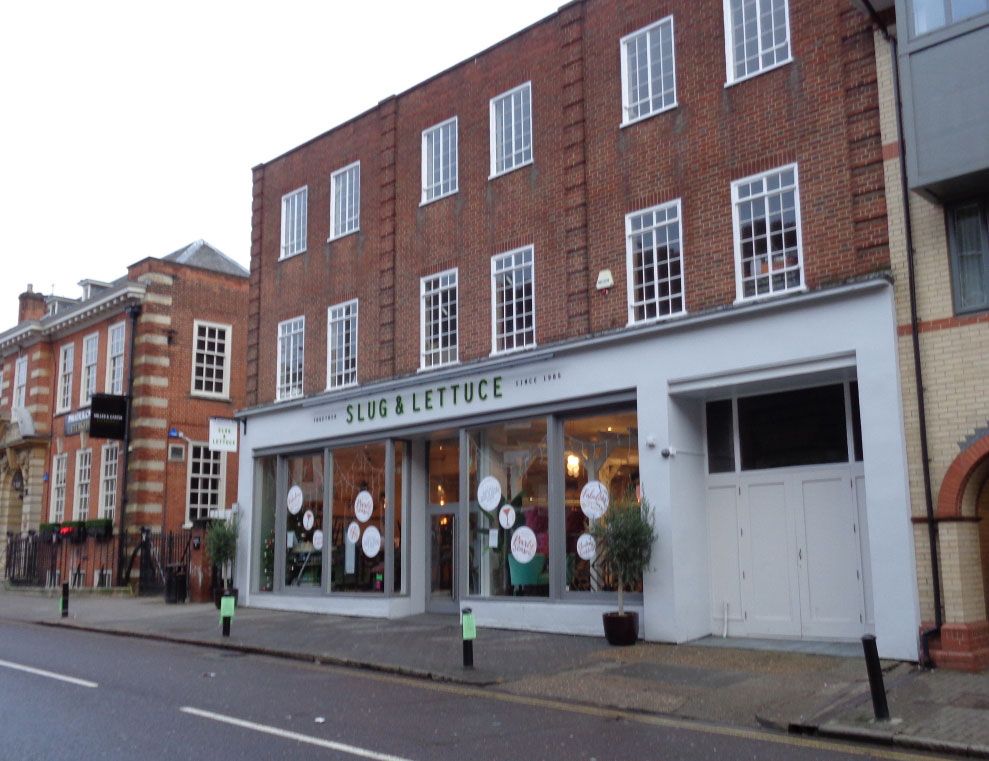 Slug & Lettuce at St Albans. (Pub, External, Key). Published on 01-01-2018