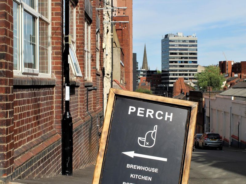 Perch - the way in. (External, Sign). Published on 14-07-2022