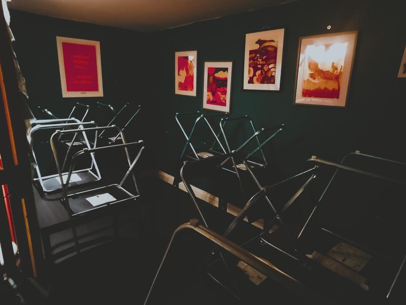 Downstairs Toilets along with Additional seating - 4 tables, 9 s. Published on 25-05-2026 