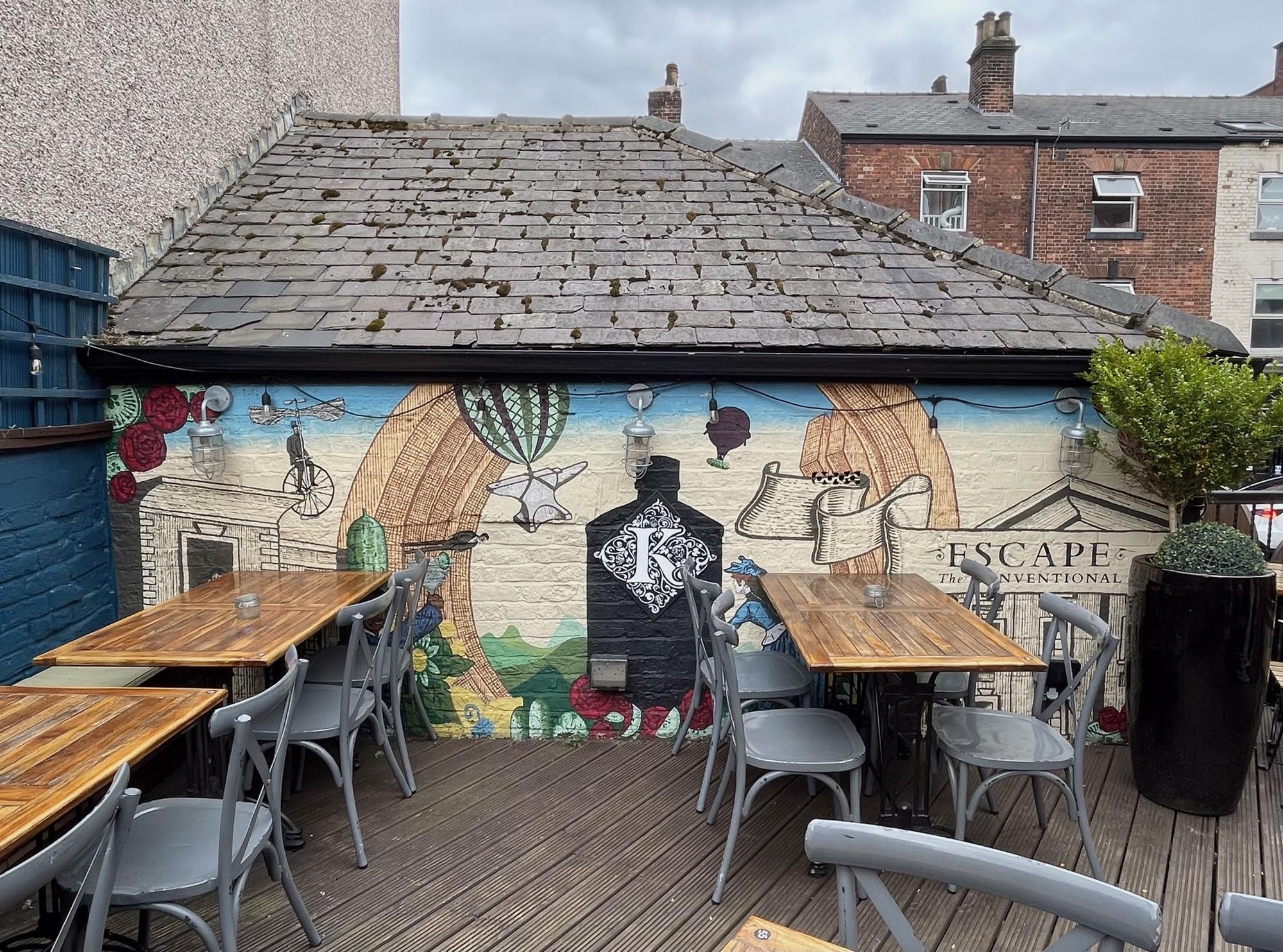 York Hotel: Beer garden. (Pub, External, Garden). Published on 25-05-2025