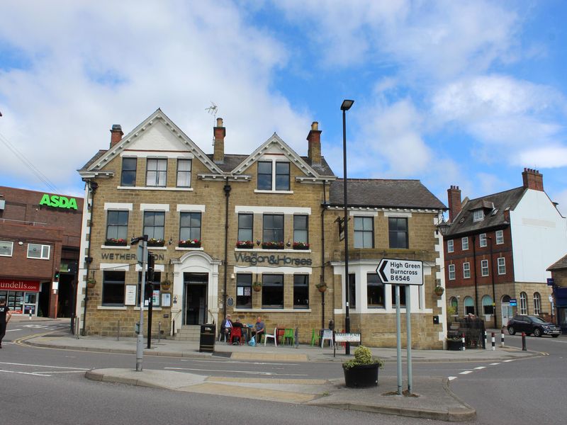 The Wagon and Horses. (Pub, External, Key). Published on 17-07-2020