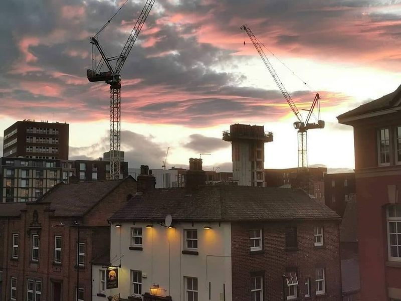 Evening in Sheffield. (Pub, External). Published on 10-01-2021