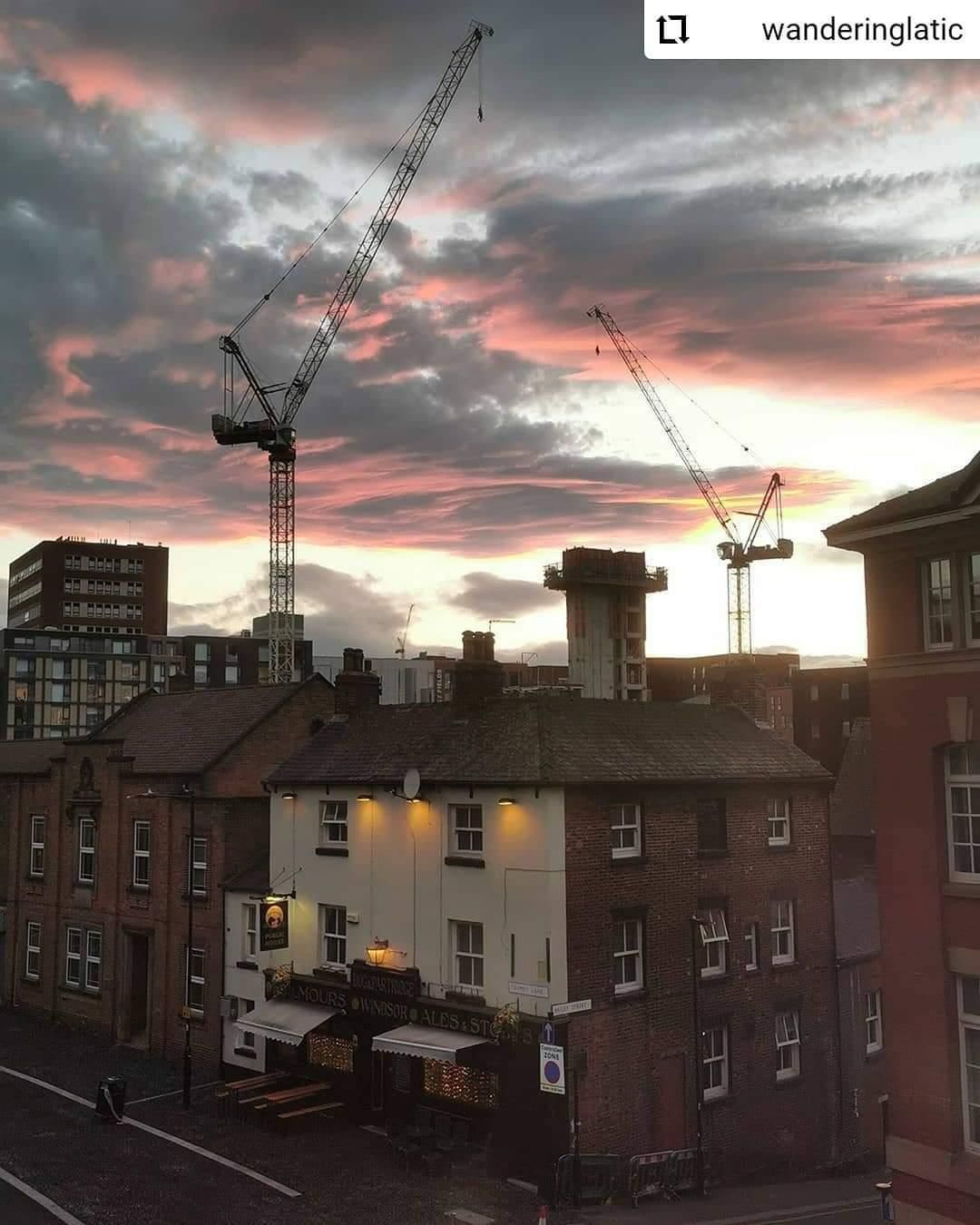 Evening in Sheffield. (Pub, External). Published on 10-01-2021