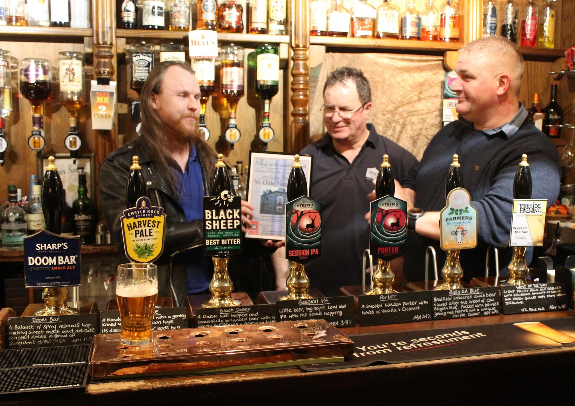 Sheffield CAMRA Pub of the Season Summer 2017. (Publican, Award). Published on 03-12-2017