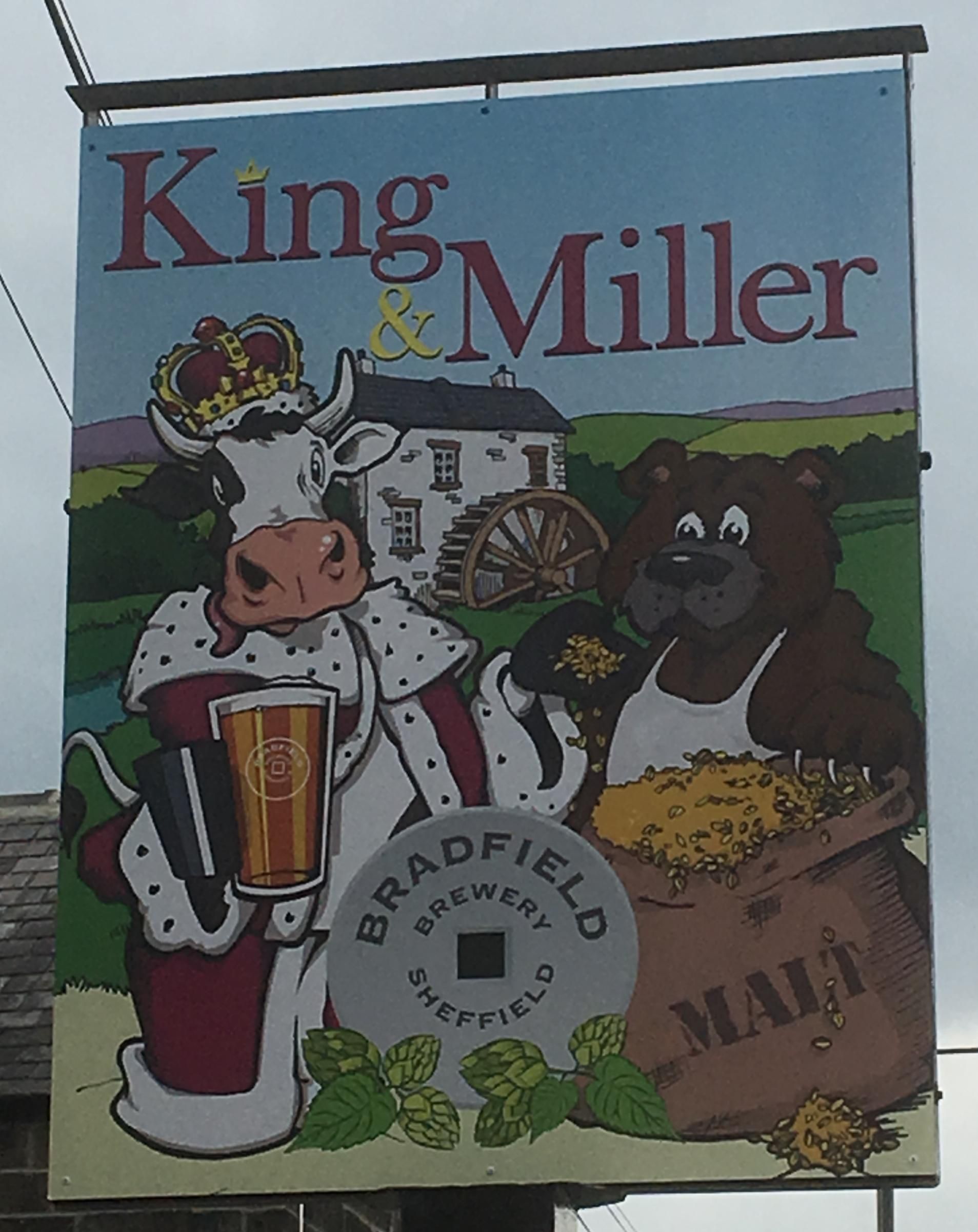 King and Miller Pub Sign. (External, Sign). Published on 15-10-2018